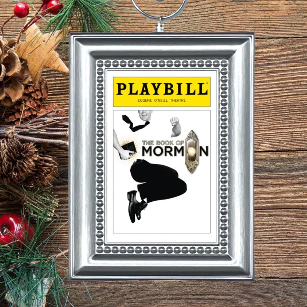 The Book Of Mormon Broadway Musical Playbill Christmas Tree Ornament